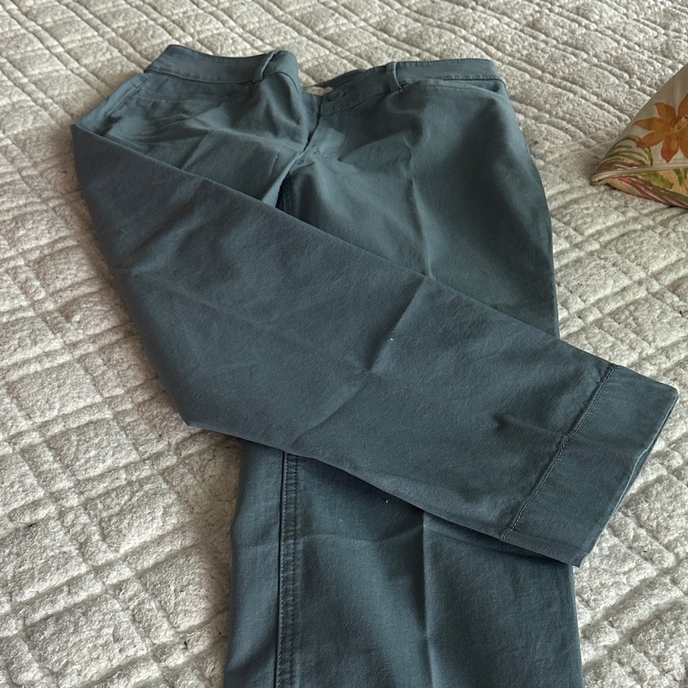 LOFT Ankle Pants in Slate Blue